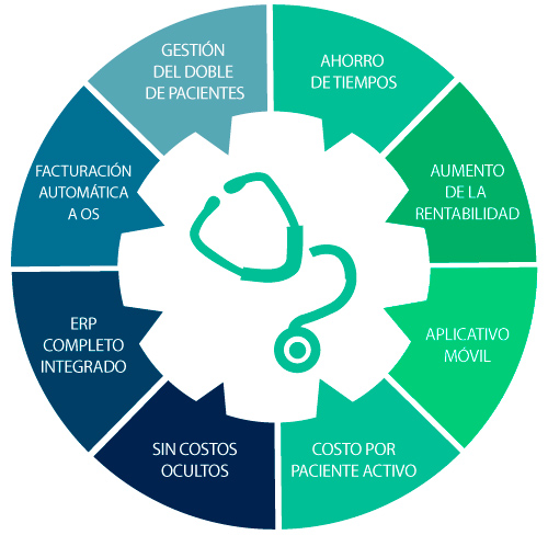 Software para la gestión de empresas de internación domiciliaria - Curarte
